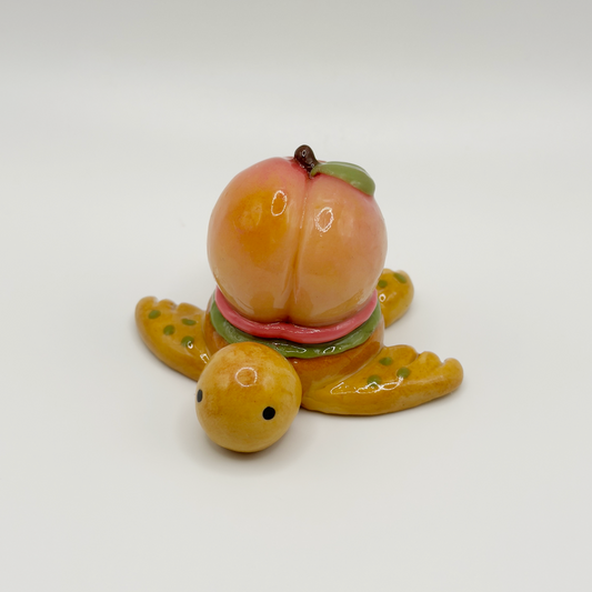 Peach-tachio Mousse Turtle Desk Buddy