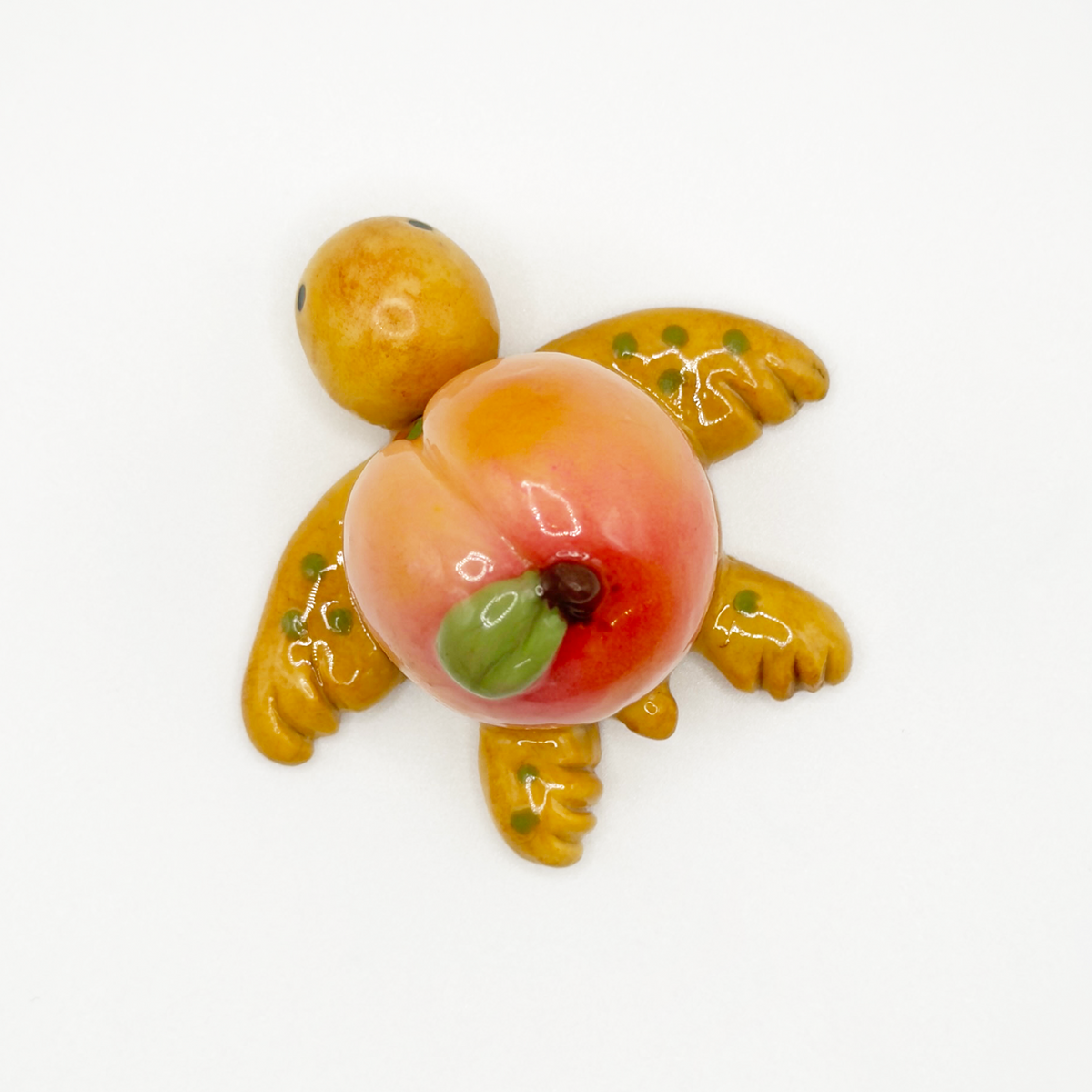 Peach-tachio Mousse Turtle Desk Buddy